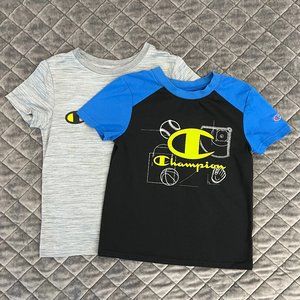 2 pcs, Boys Champion T-Shirt, Size 5/6